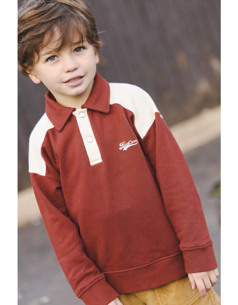 Bonton Bonton -  Trui -Trekking roestkleur