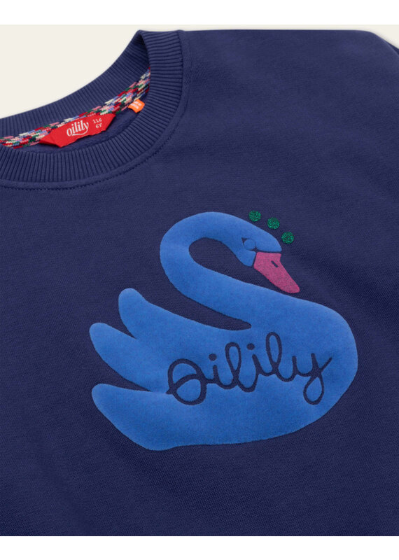 Oilily Oilily - Sweater Hoki - zwaan