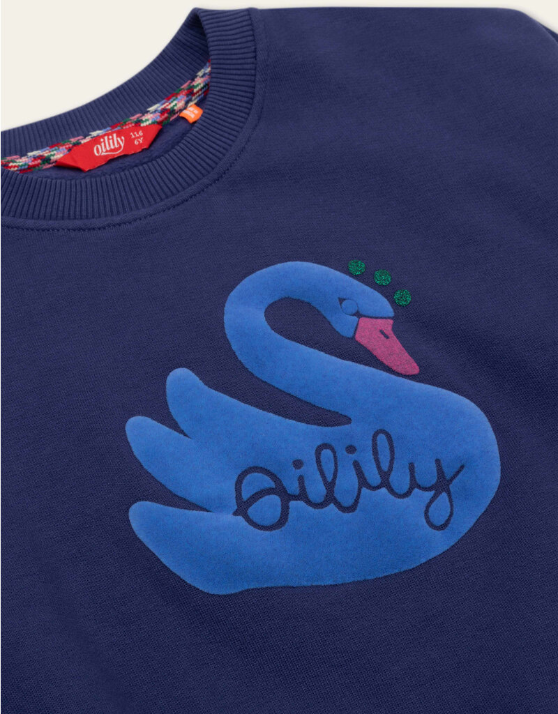 Oilily Oilily - Sweater Hoki - zwaan