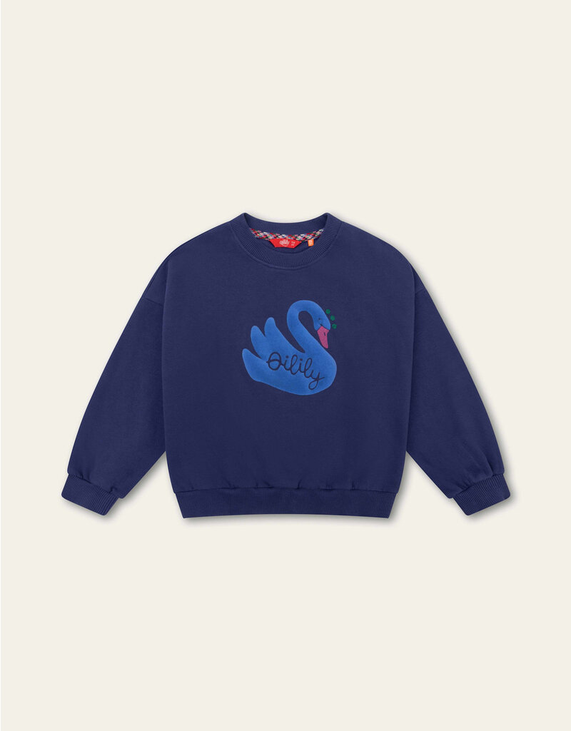 Oilily Oilily - Sweater Hoki - zwaan
