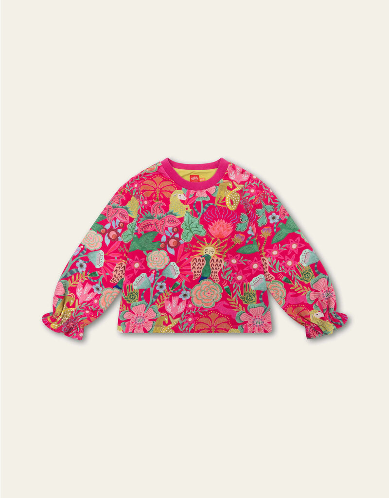 Oilily Oilily - Sweater Hoossel - Bright rose