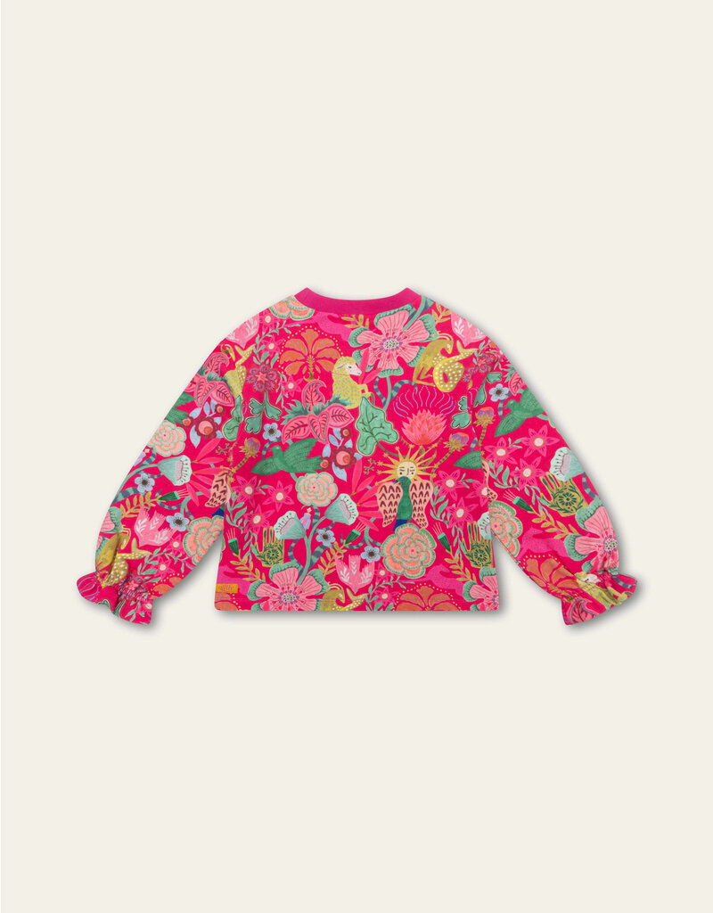 Oilily Oilily - Sweater Hoossel - Bright rose