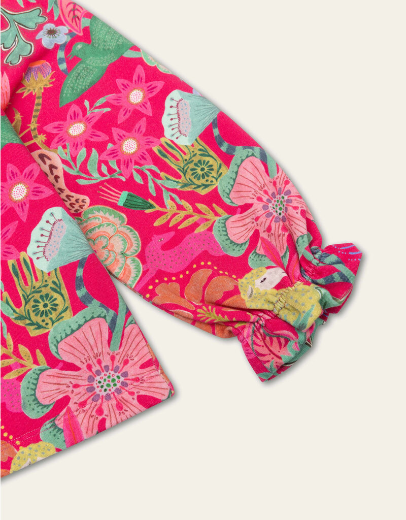 Oilily Oilily - Sweater Hoossel - Bright rose