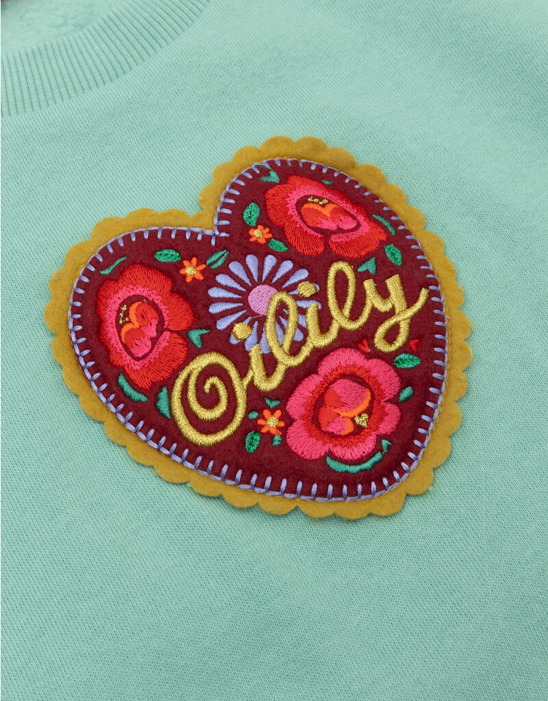 Oilily Oilily - Sweater Hoki - Creme de menthe