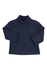 Gymp Rolkraag blouse - Robby - donker blauw
