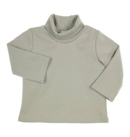 Gymp Rolkraag blouse - Robby - zacht groen