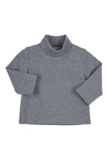 Gymp Rolkraag blouse - Robbie - grijs