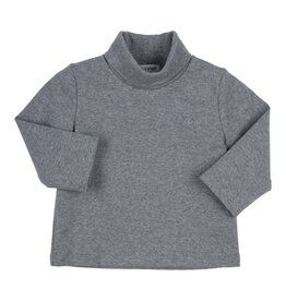 Gymp Rolkraag blouse - Robbie - grijs