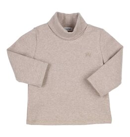 Gymp Rolkraag blouse - Robbie - beige