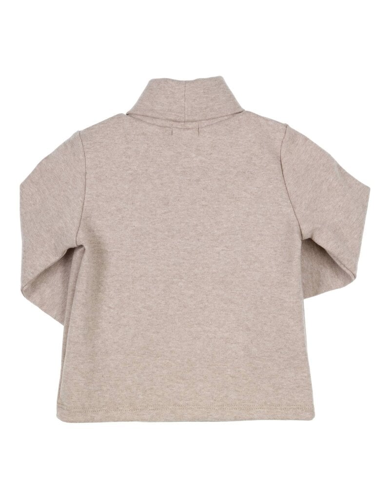 Gymp Rolkraag blouse - Robbie - beige