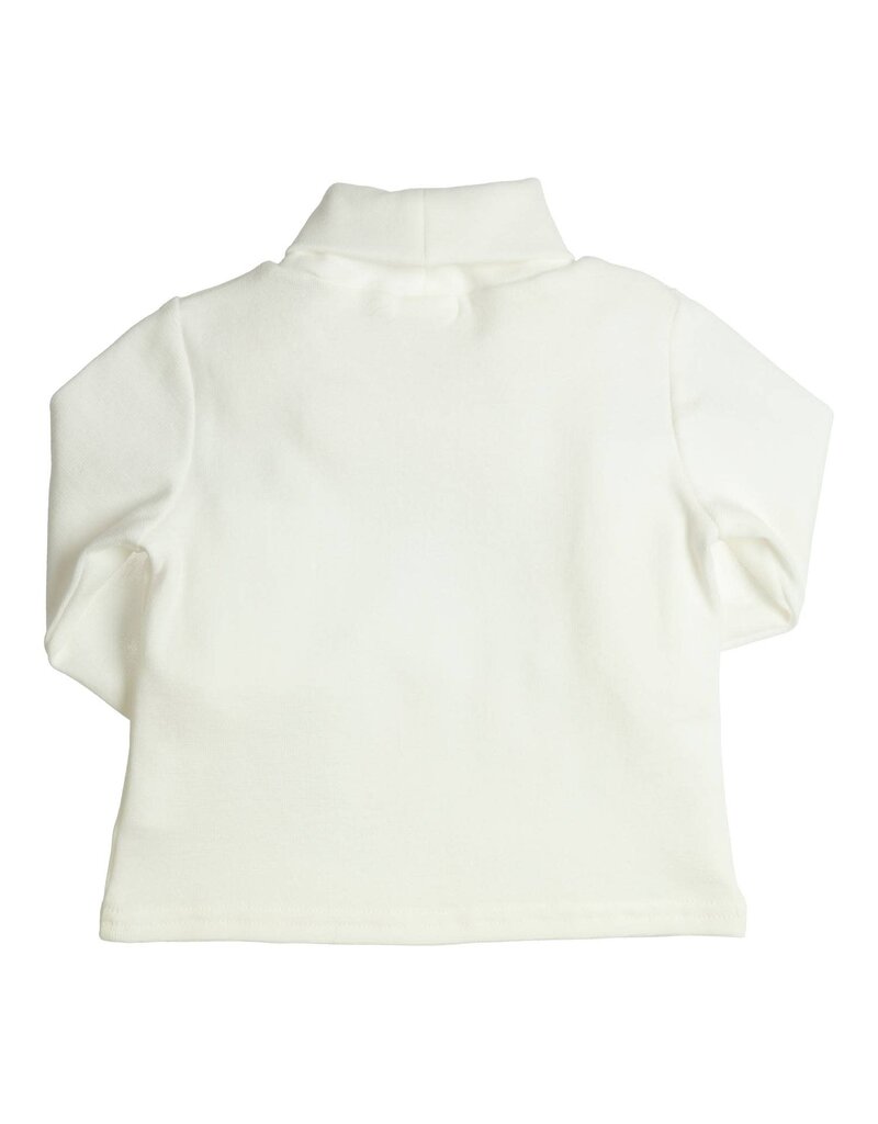 Gymp Rolkraag blouse - Robby - off-white
