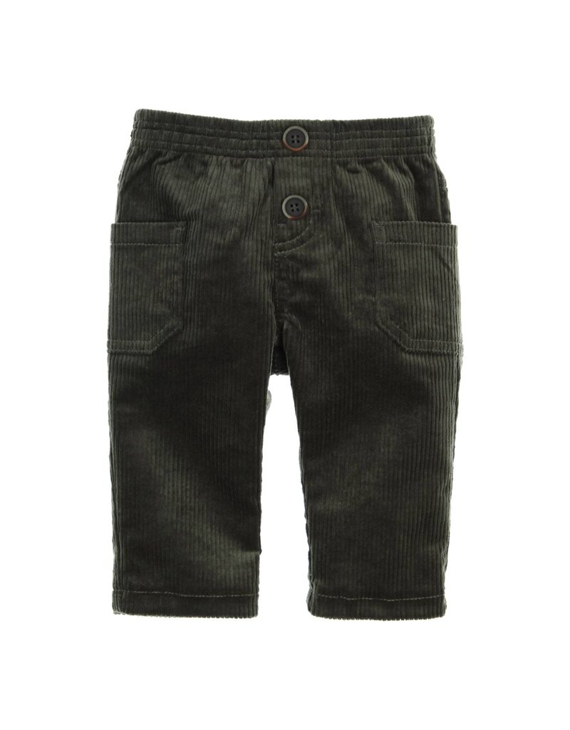 Gymp Broek - Curt boys groen velours