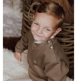 Gymp Trui Bros - bruin met knoopjes