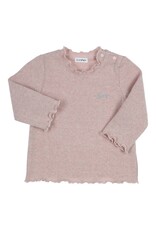 Gymp Blouse Lucia - roze glinstering