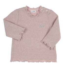 Gymp Blouse Lucia - roze glinstering