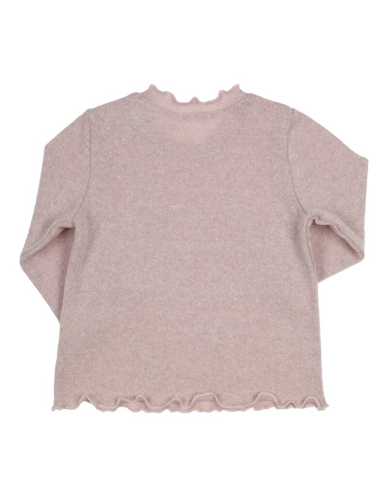 Gymp Blouse Lucia - roze glinstering