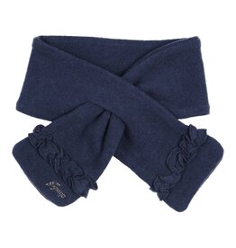Gymp Sjaal - Gillo met frull - donkerblauw