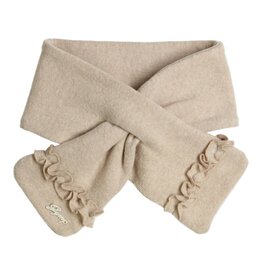 Gymp Sjaal - Gillo met frull - beige