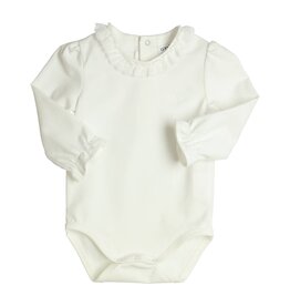 Gymp Body blouse met frull kraag - off white