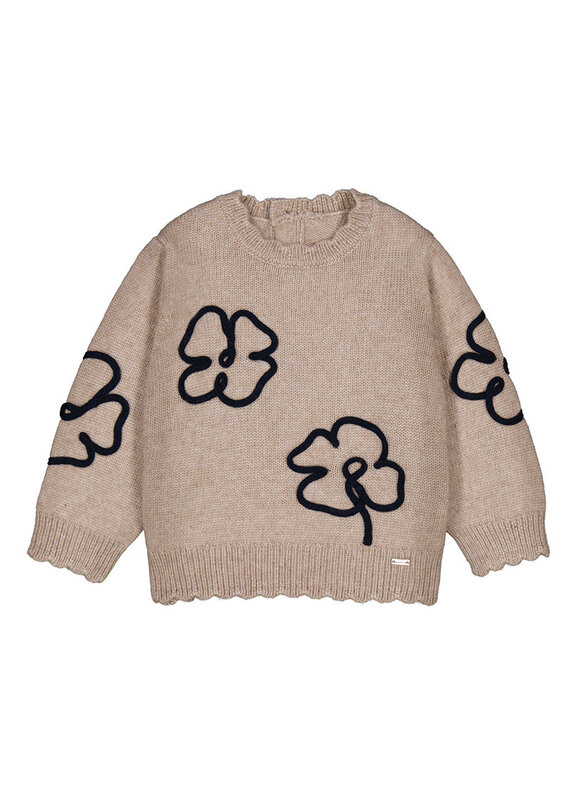 mayoral Trui - Embroidery flowers