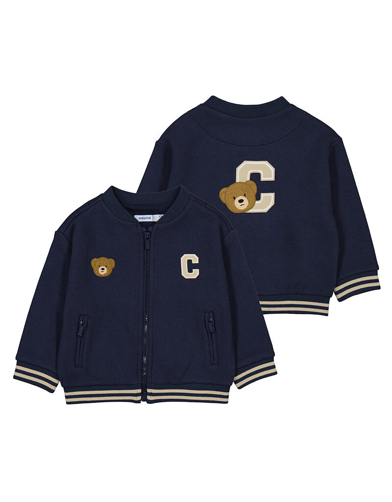 mayoral Baseball hoodie - donkerblauw
