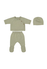 mayoral Newborn - tricot setje - sage