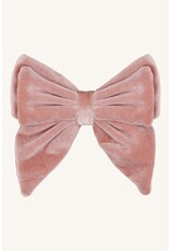 Hust and Claire Velour haarstrik - oud roze