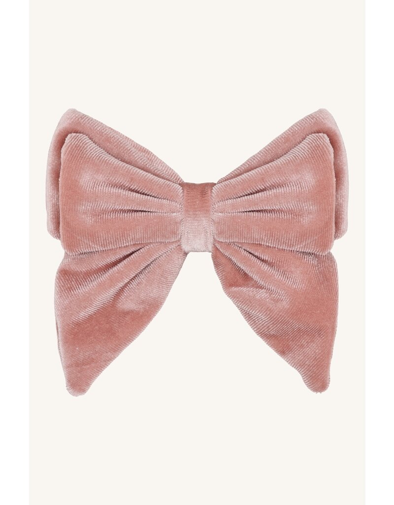 Hust and Claire Velour haarstrik - oud roze