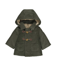 mayoral Trenchcoat - Groen met teddy boys