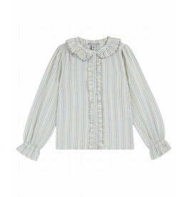 Emile & Ida Emile & Ida - Blouse Rayure - blauw/wit
