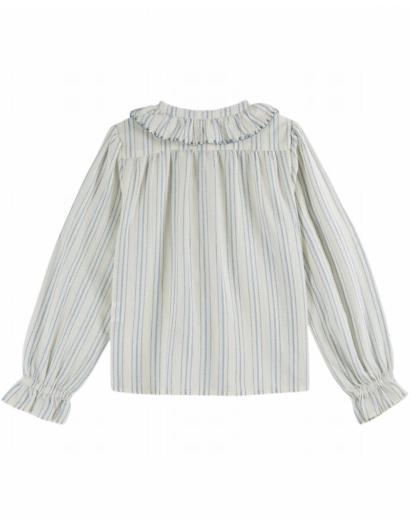 Emile & Ida Emile & Ida - Blouse Rayure - blauw/wit