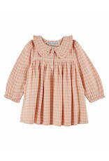 Emile & Ida Emile & Ida - Kleed Ecolier - Squares pink