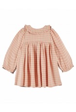 Emile & Ida Emile & Ida - Kleed Ecolier - Squares pink