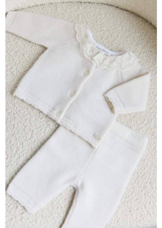 Tartine & Chocolat Tartine et Chocolat - 2 delige set ecru