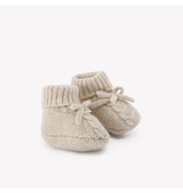 Tartine & Chocolat Tartine et Chocolat - gebreide baby schoentjes bruin