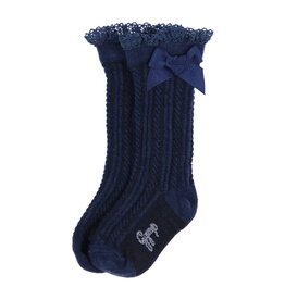 Gymp Kniesokjes-kite-donkerblauw