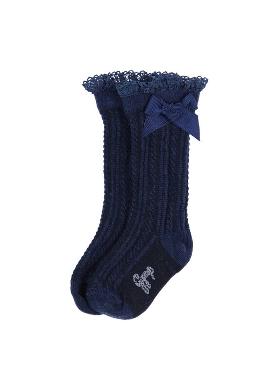 Gymp Kniesokjes-kite-donkerblauw