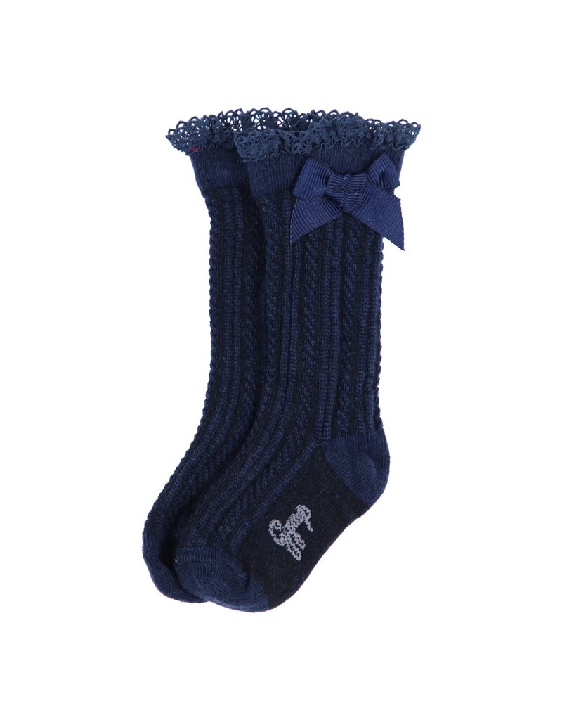 Gymp Kniesokjes-kite-donkerblauw