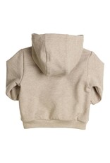 Gymp Sweater met kap en knoopjes-Beige