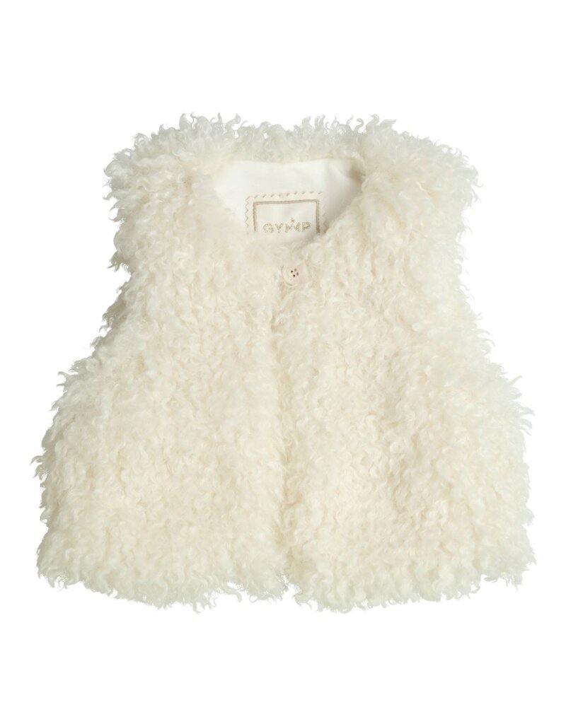 Gymp Gilet Alpaca-off white