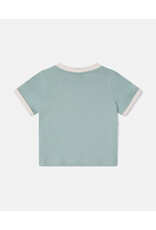 Stella McCartney Stella McCartney - T-shirt Bird sage/pink