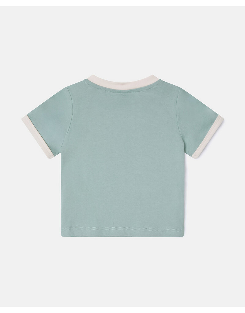 Stella McCartney Stella McCartney - T-shirt Bird sage/pink