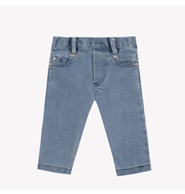 Tartine & Chocolat Tartine et Chocolat- jeans broek met geborduurd detail