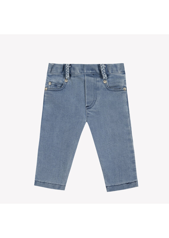 Tartine & Chocolat Tartine et Chocolat- jeans broek met geborduurd detail