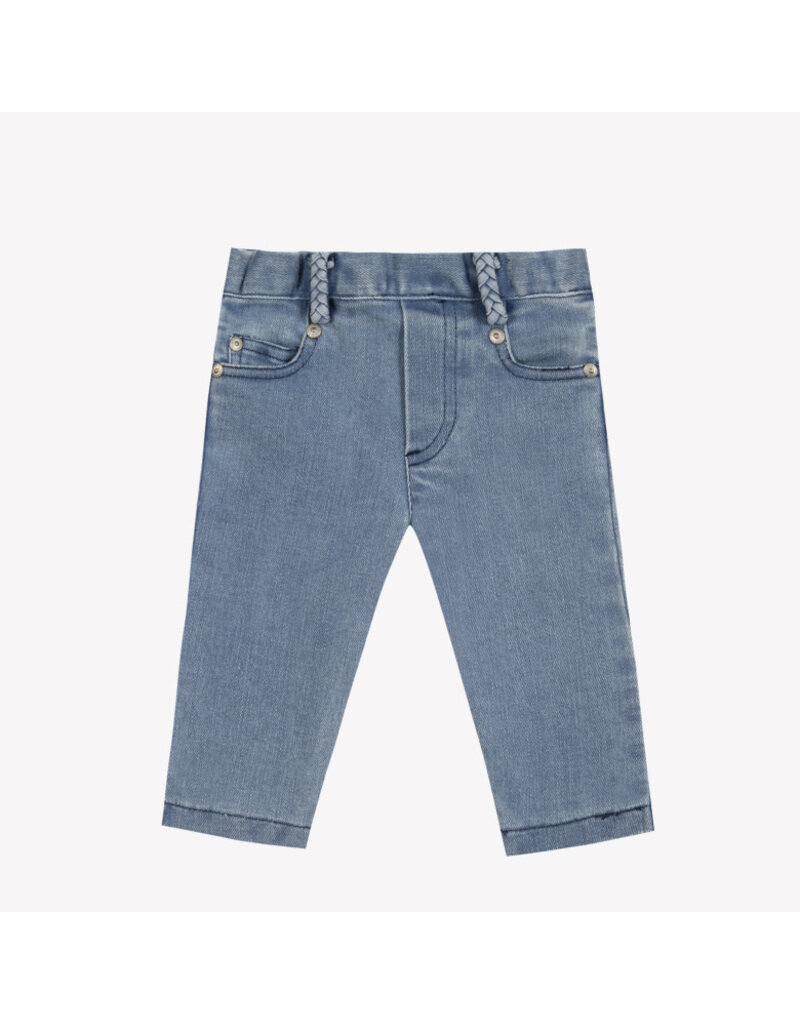 Tartine & Chocolat Tartine et Chocolat- jeans broek met geborduurd detail
