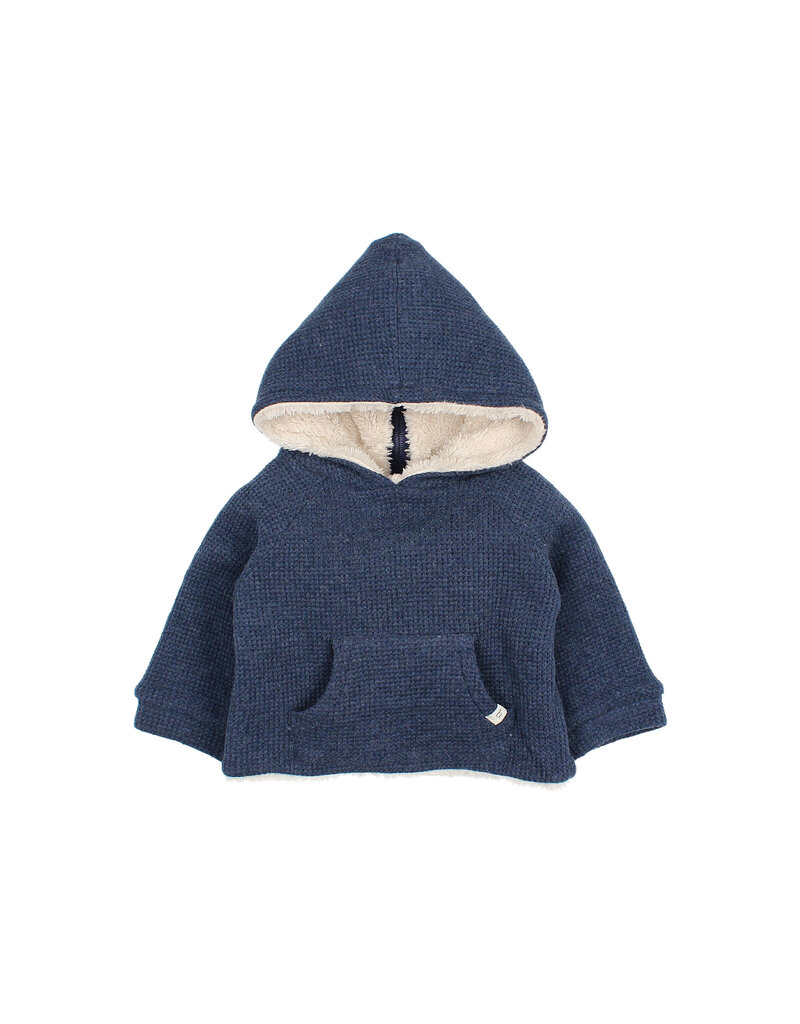 Buho Buho - navy trui met wol