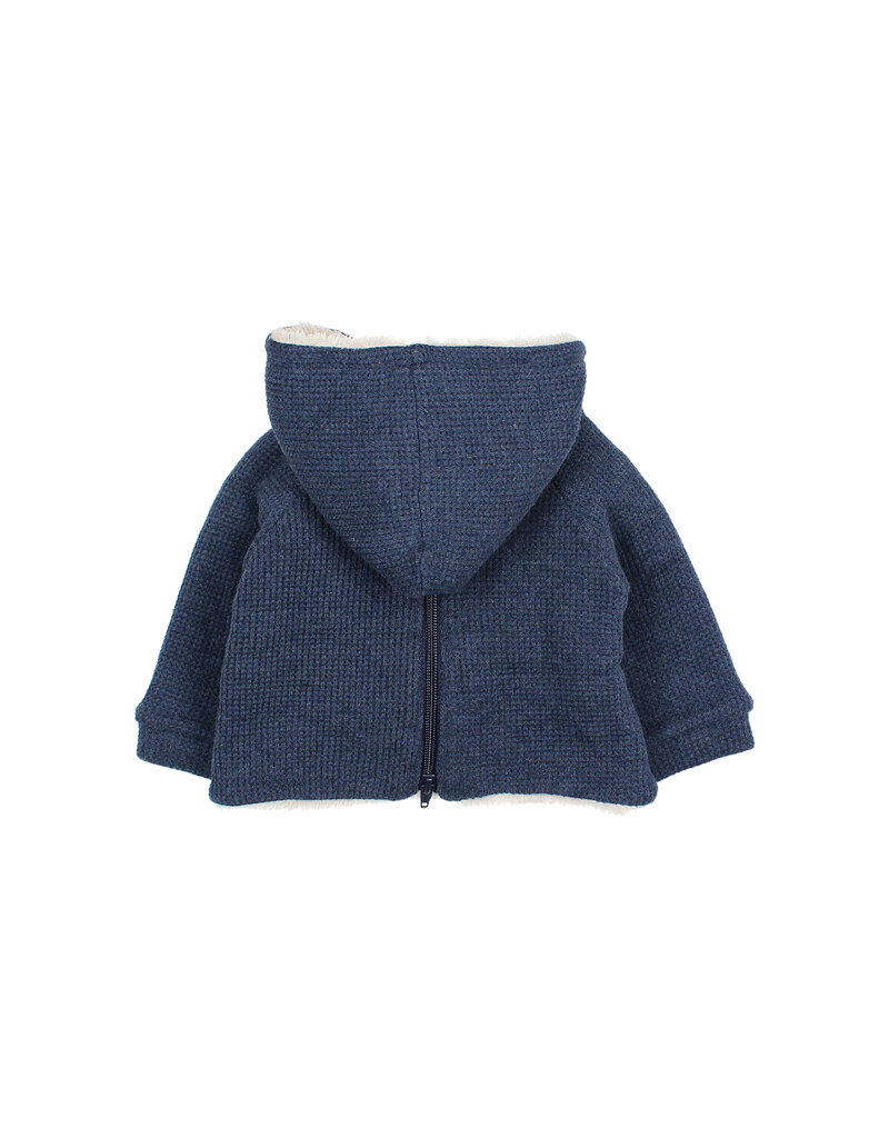 Buho Buho - navy trui met wol