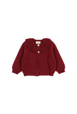 Buho Buho - burgundy cardigan