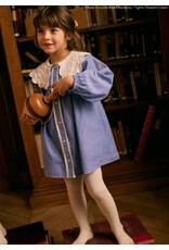 Louise Misha Louise Misha - Jurk Hyacinte blauw