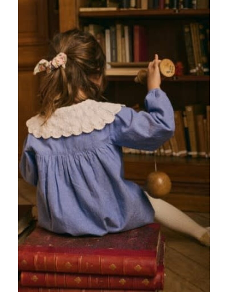 Louise Misha Louise Misha - Jurk Hyacinte blauw